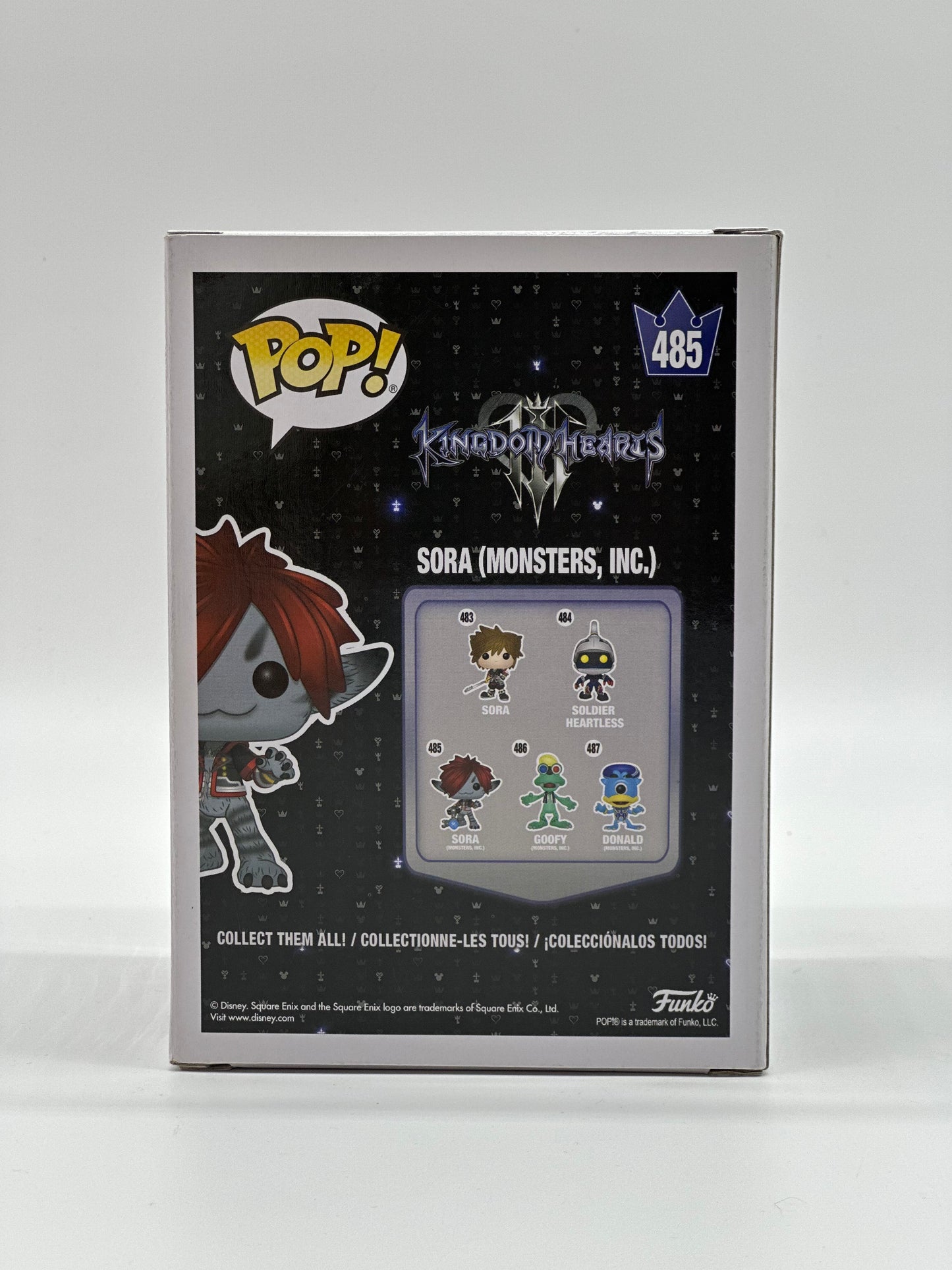 Pop! Disney Kingdom Hearts 485 Sora (Monsters, Inc.) Only At Target