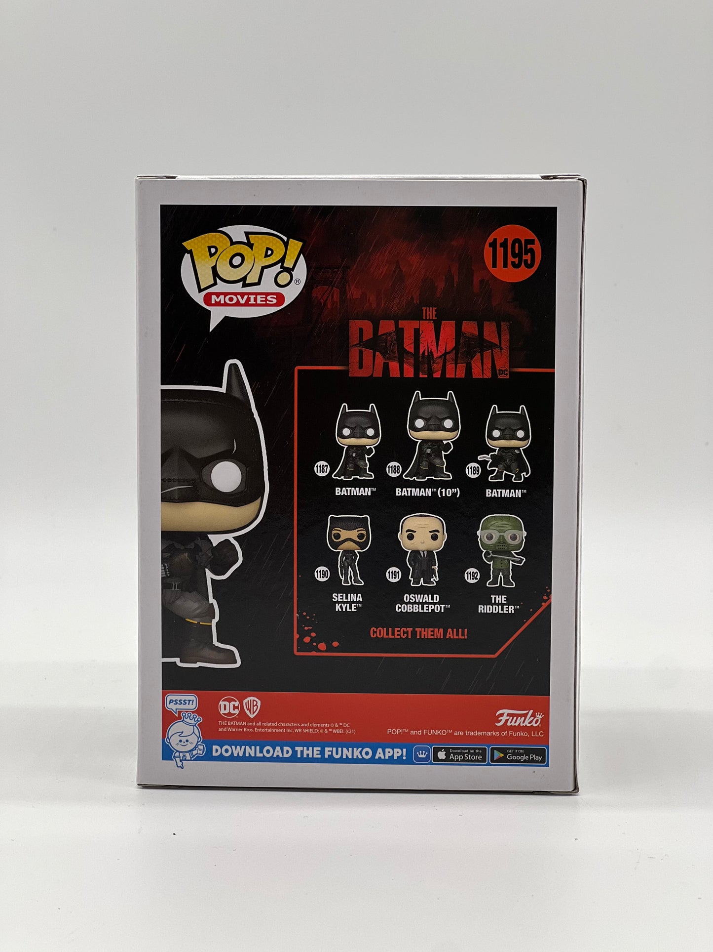 Pop! Movies The Batman 1195 Batman HotTopic Exclusive