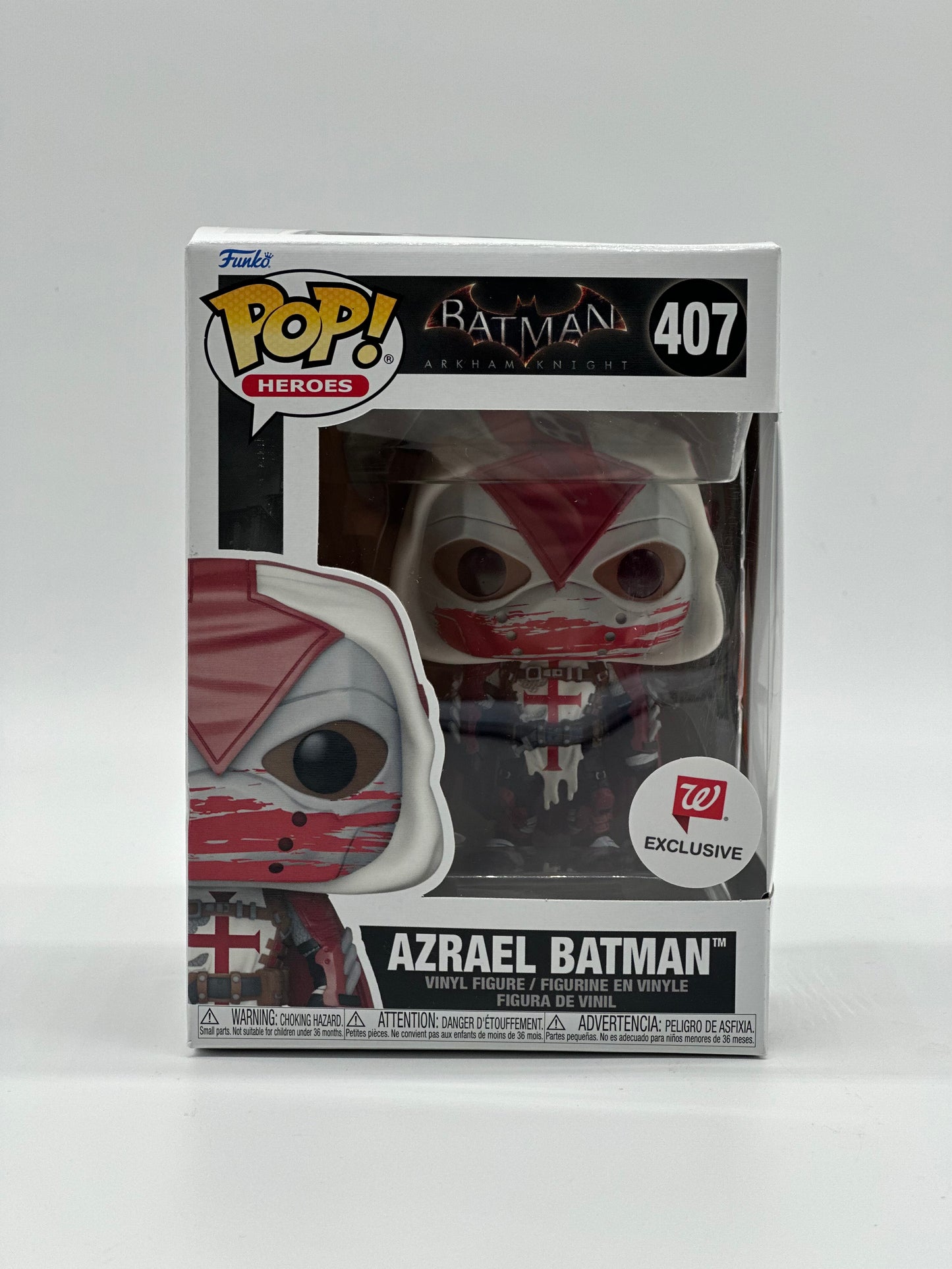 Pop! Heroes Batman Arkham Knight 407 Azrael Batman Walgreens Exclusive