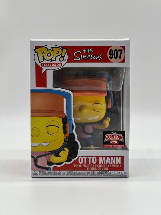 Pop! Television The Simpsons 907 Otto Man TargetCon 2021 Limited Edition Exclusive