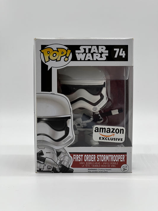 Pop! Star Wars 74 First Order Stormtrooper Amazon Exclusive