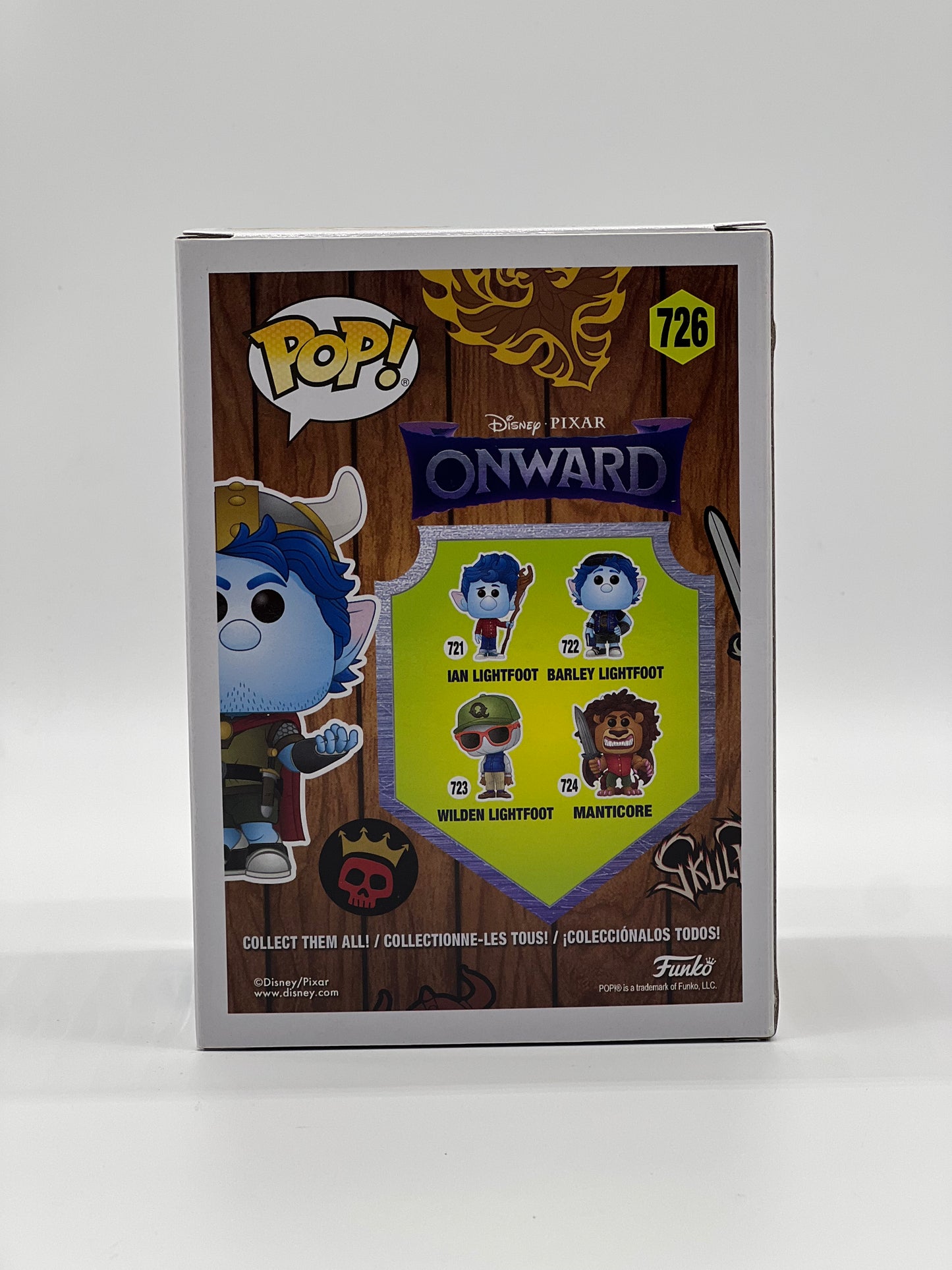 Pop! Disney Pixar Onward 726 Warrior Barley Amazon Exclusive