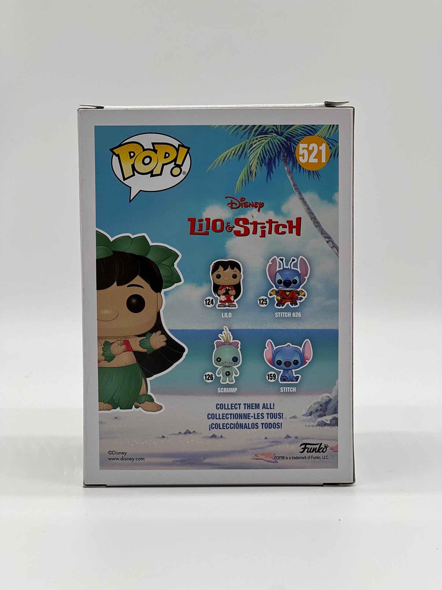 Pop! Disney Lilo & Stitch 521 Hula Lilo HotTopic Exclusive