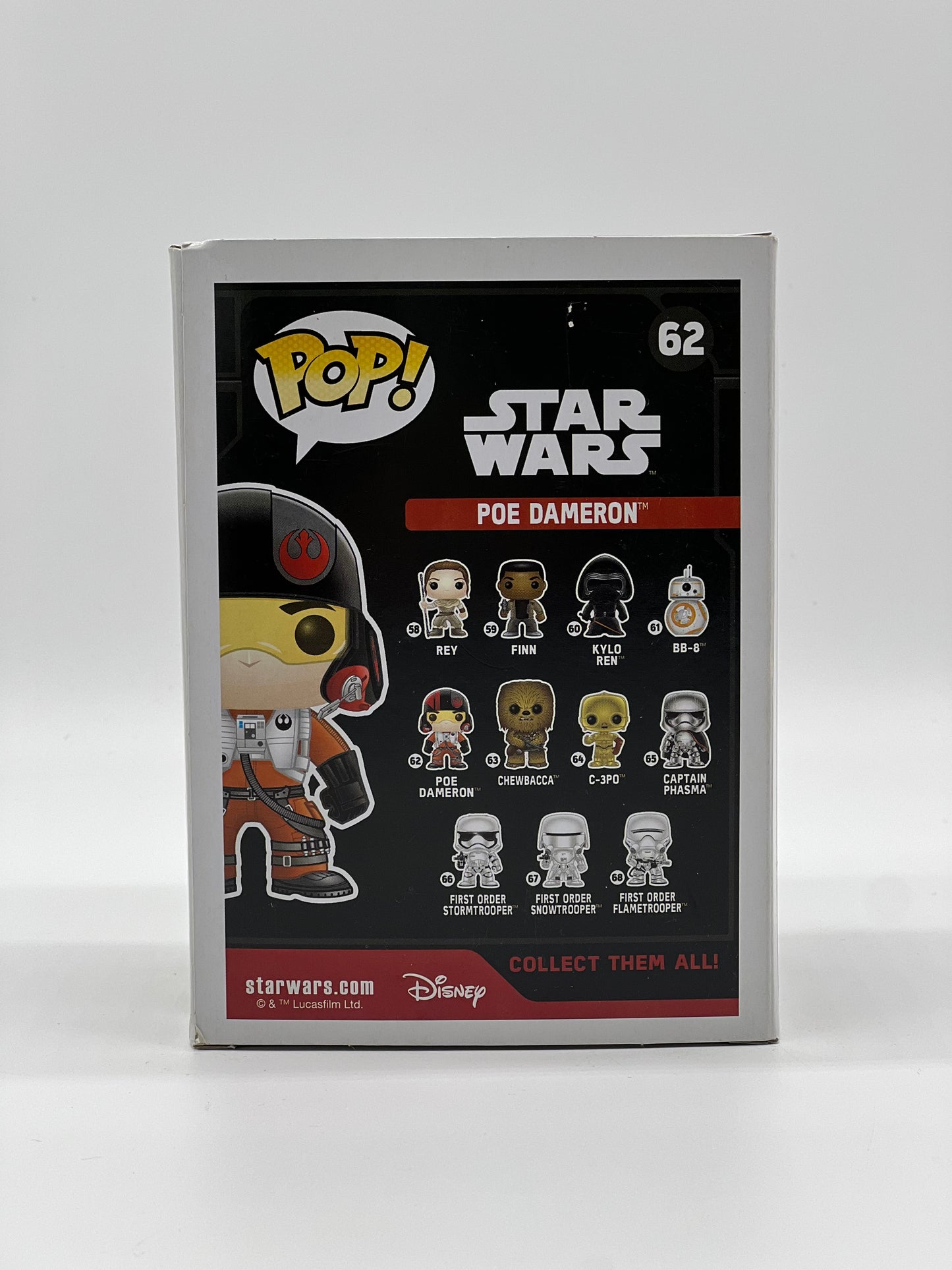 Pop! Star Wars 62 Poe Dameron