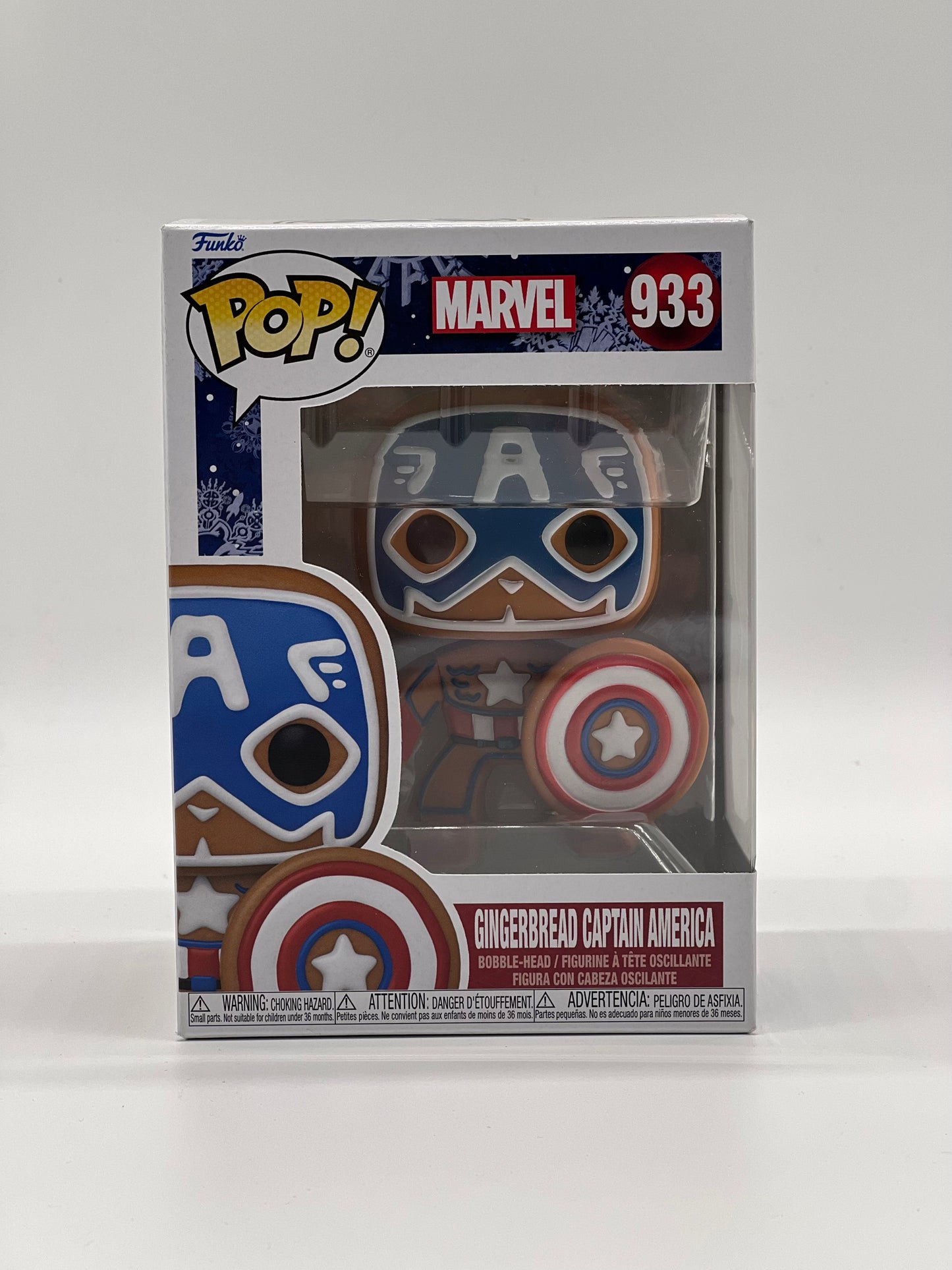 Pop! Marvel 933 Gingerbread Captain America