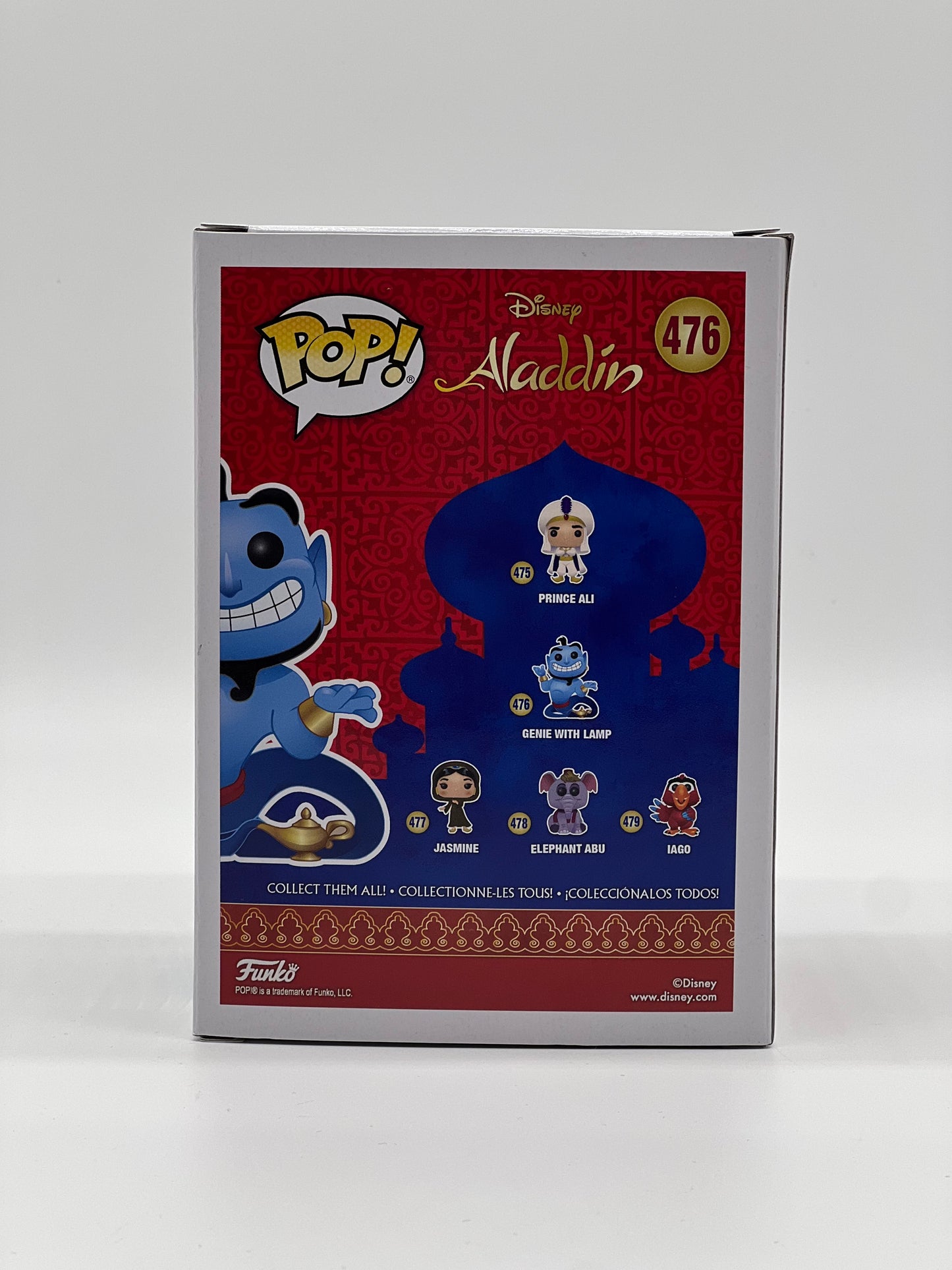 Pop! Disney Aladdin 476 Genie With Lamp