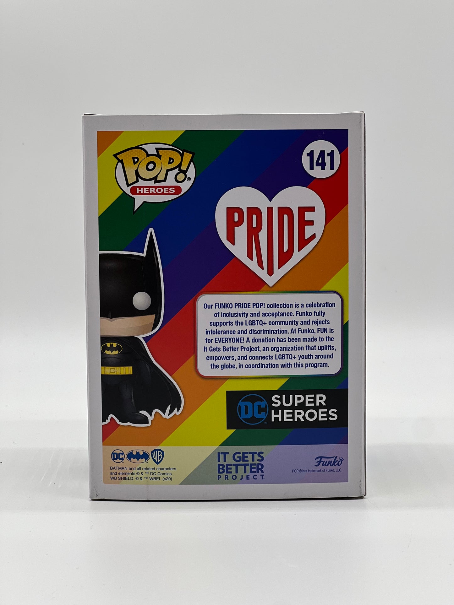 Pop! Heroes Pride 141 Batman