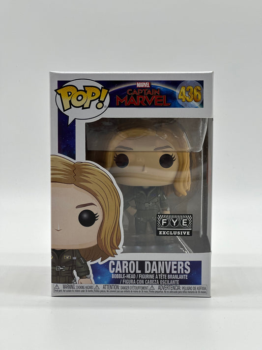 Pop! Marvel Captain Marvel 436 Carol Danvers FYE Exclusive