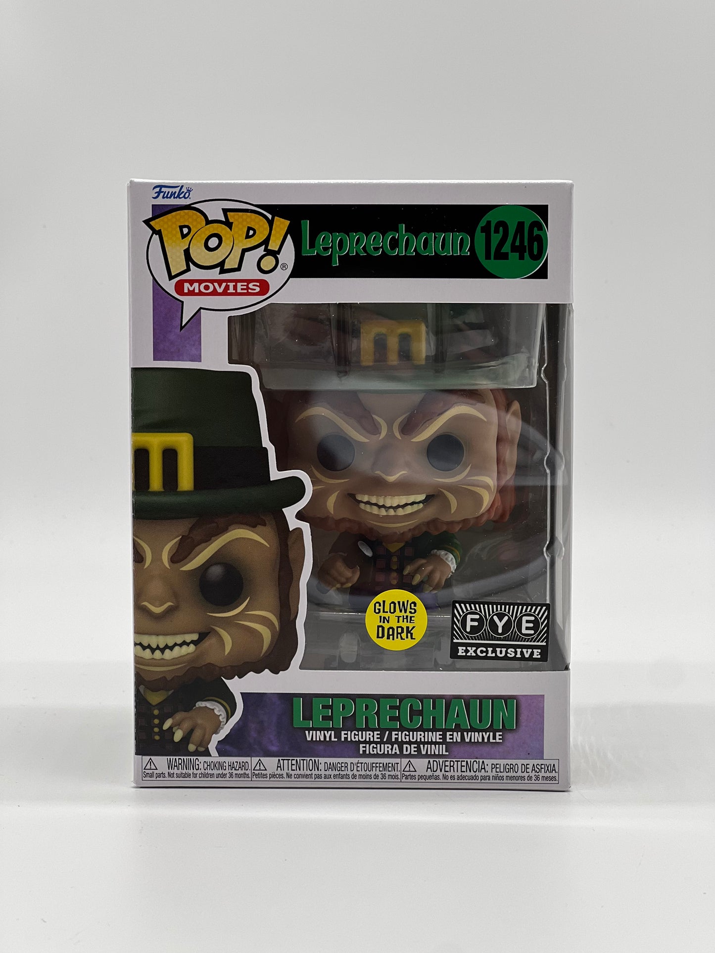 Pop! Movies Leprechaun 1246 Leprechaun Glows In The Dark FYE Exclusive