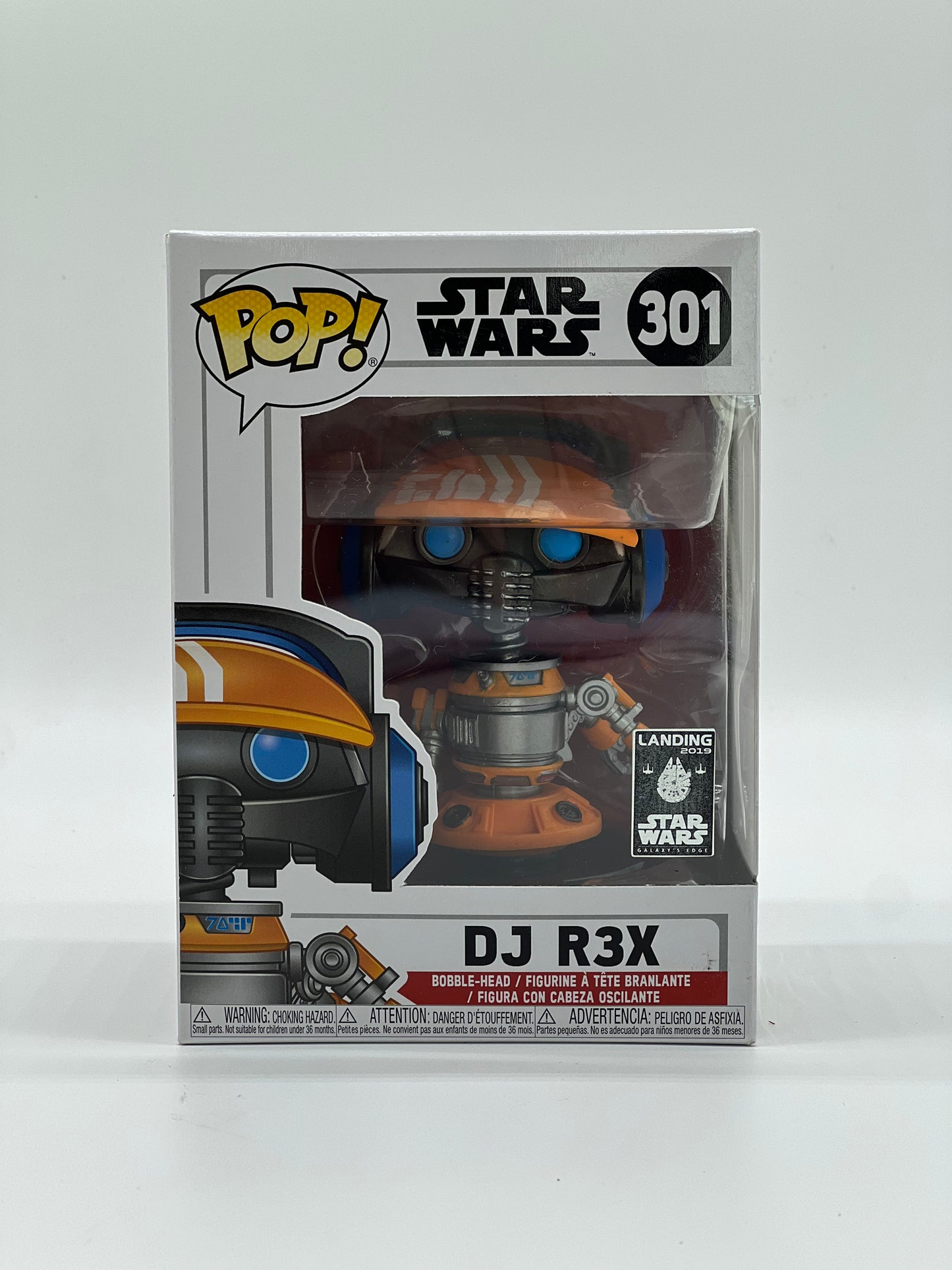 Pop! Star Wars 301 DJ R3X Landing 2019 Star Wars Galaxy’s Edge