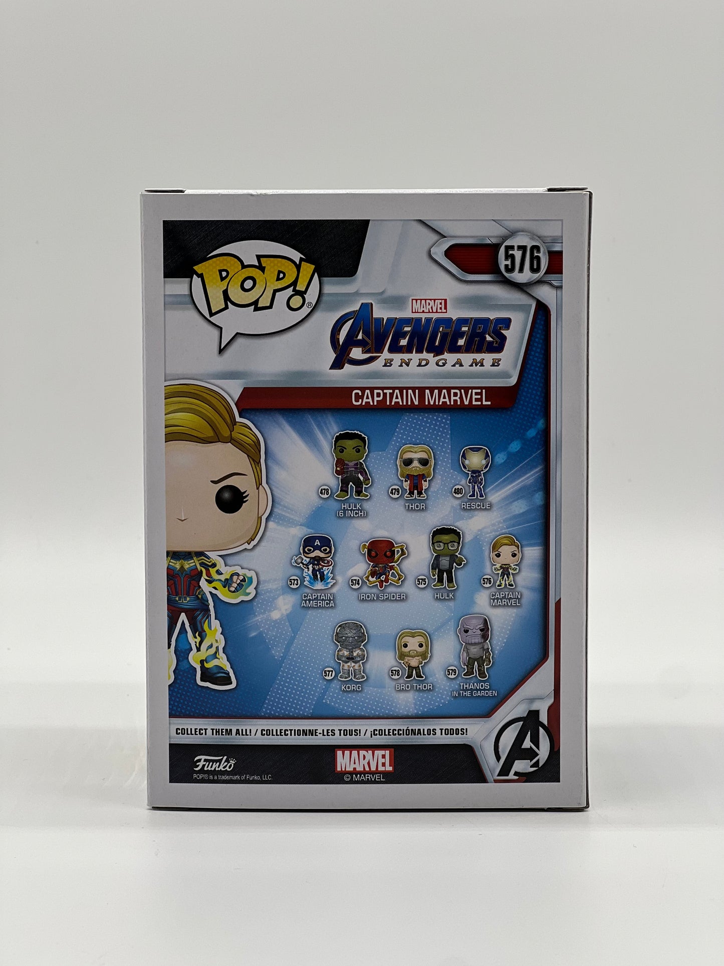 Pop! Marvel Avengers EndGame 576 Captain Marvel