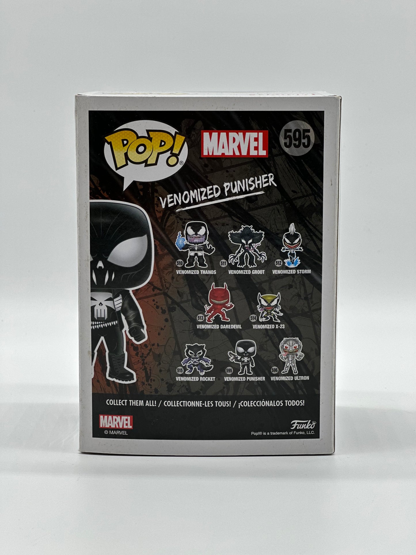 Pop! Marvel Venom 595 Venomized Punisher