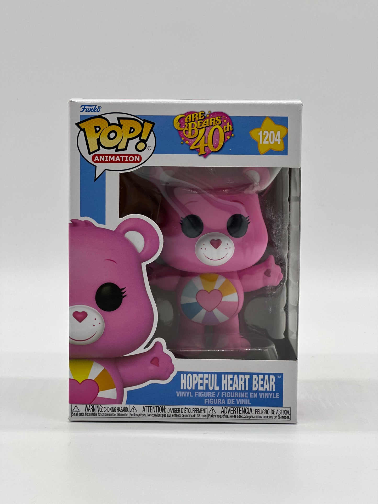 Pop! Animation Care Bears 40TH 1204 Hopeful Heart Bear