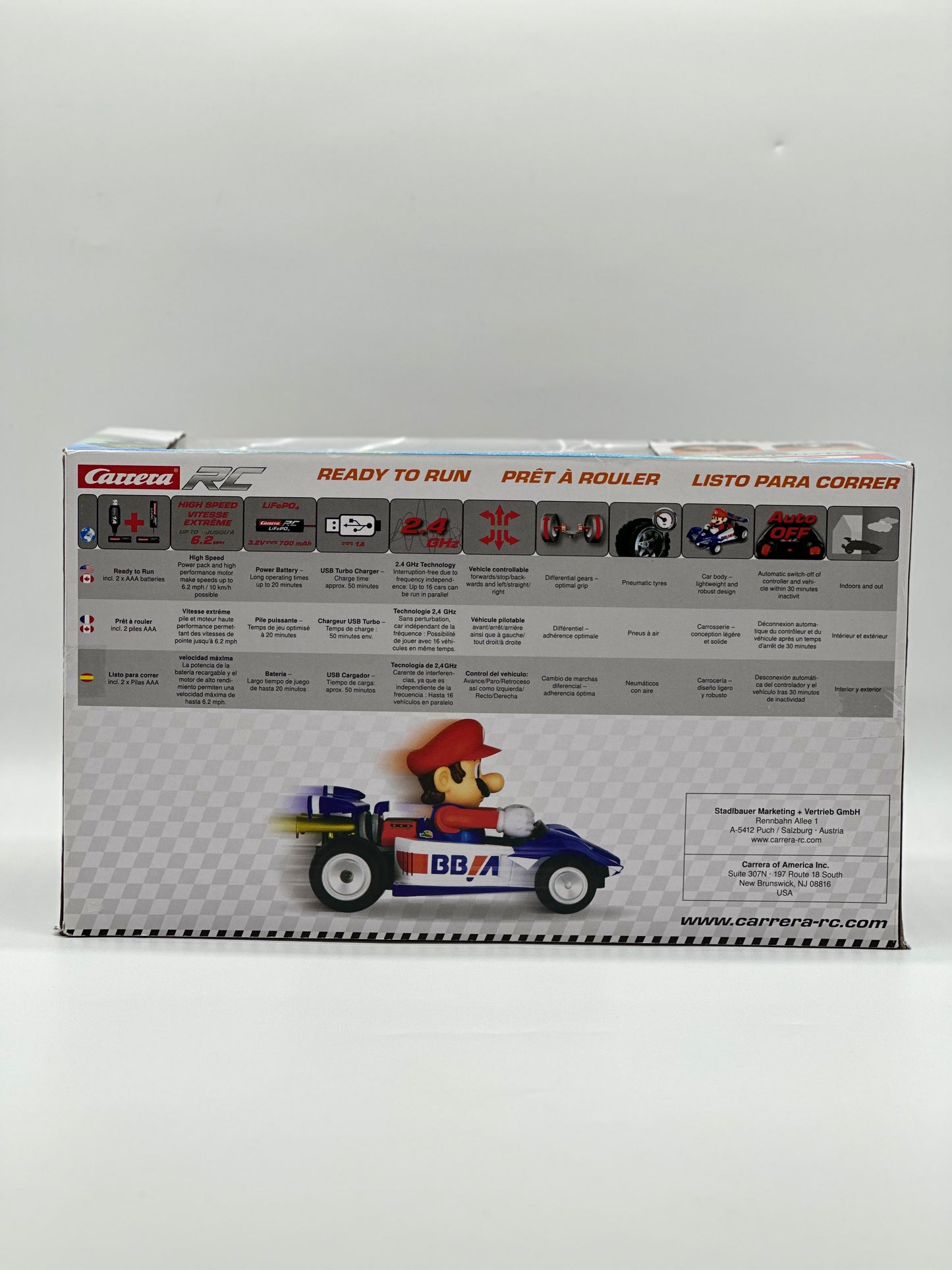 Nintendo Mario Kart Circuit Special Mario - Racer 1:18 Scale