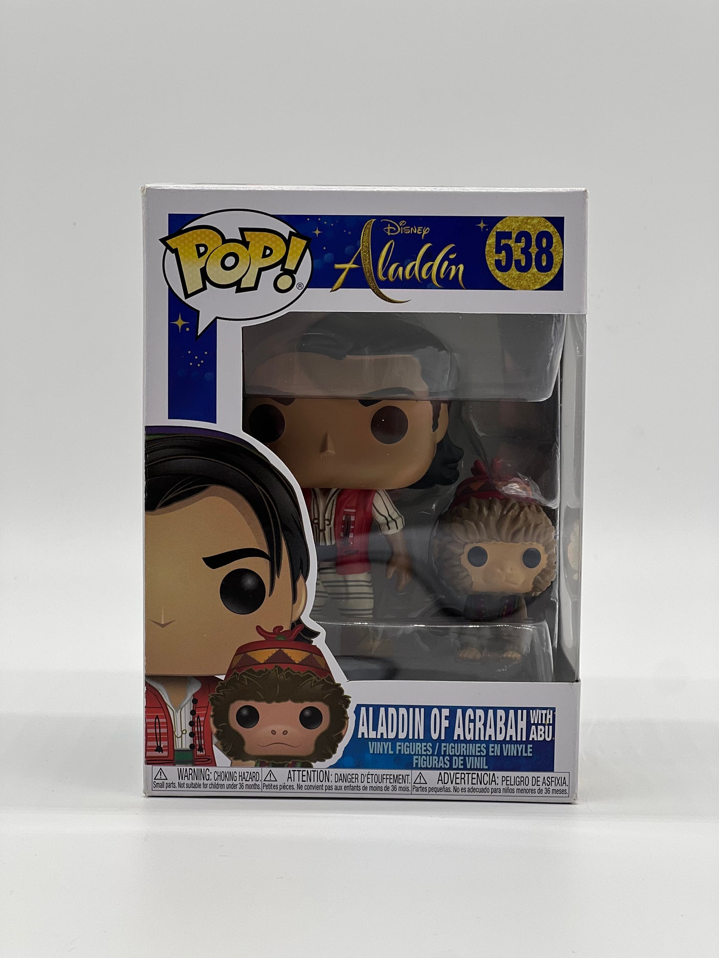 Pop! Disney Aladdin 538 Aladdin Of Agrabah With Abu