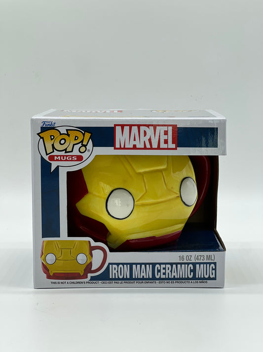 Pop! Mugs Marvel Iron Man Ceramic Mug Walmart Exclusive