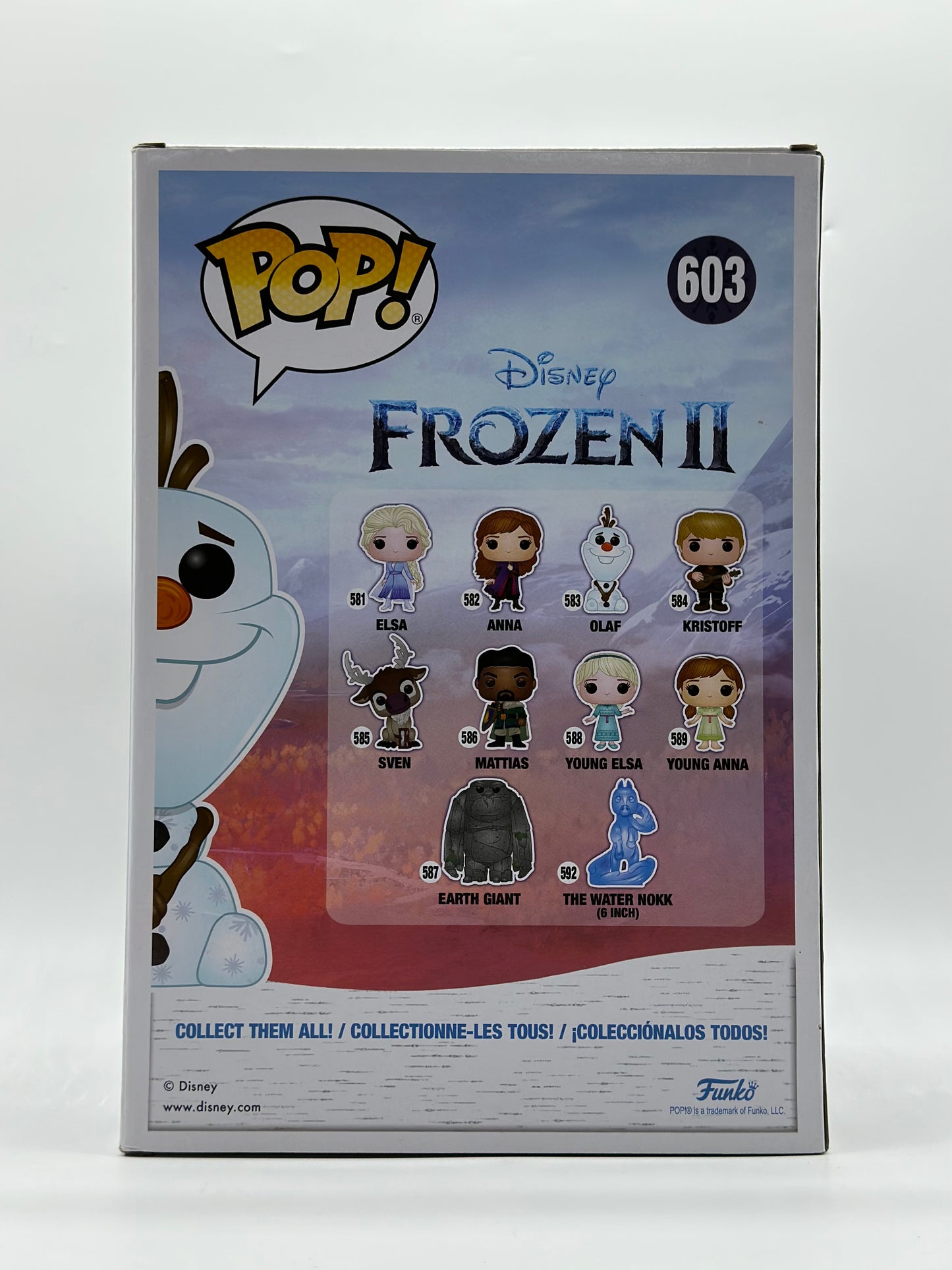 Pop! Disney Frozen II 603 Olaf Only At Target 10’Inch