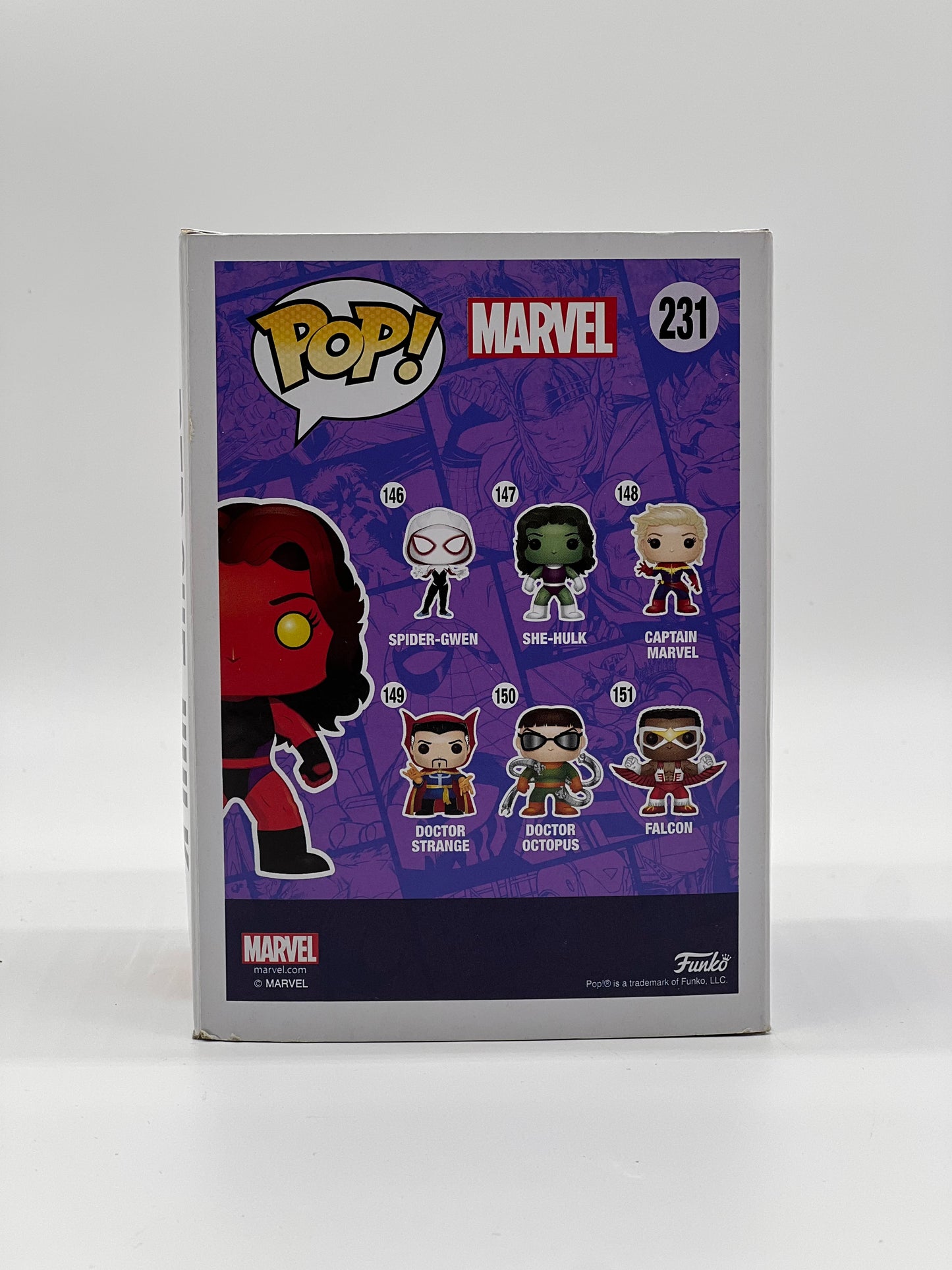 Pop! Marvel 231 Red-She Hulk 2017 Summer Convention Exclusive