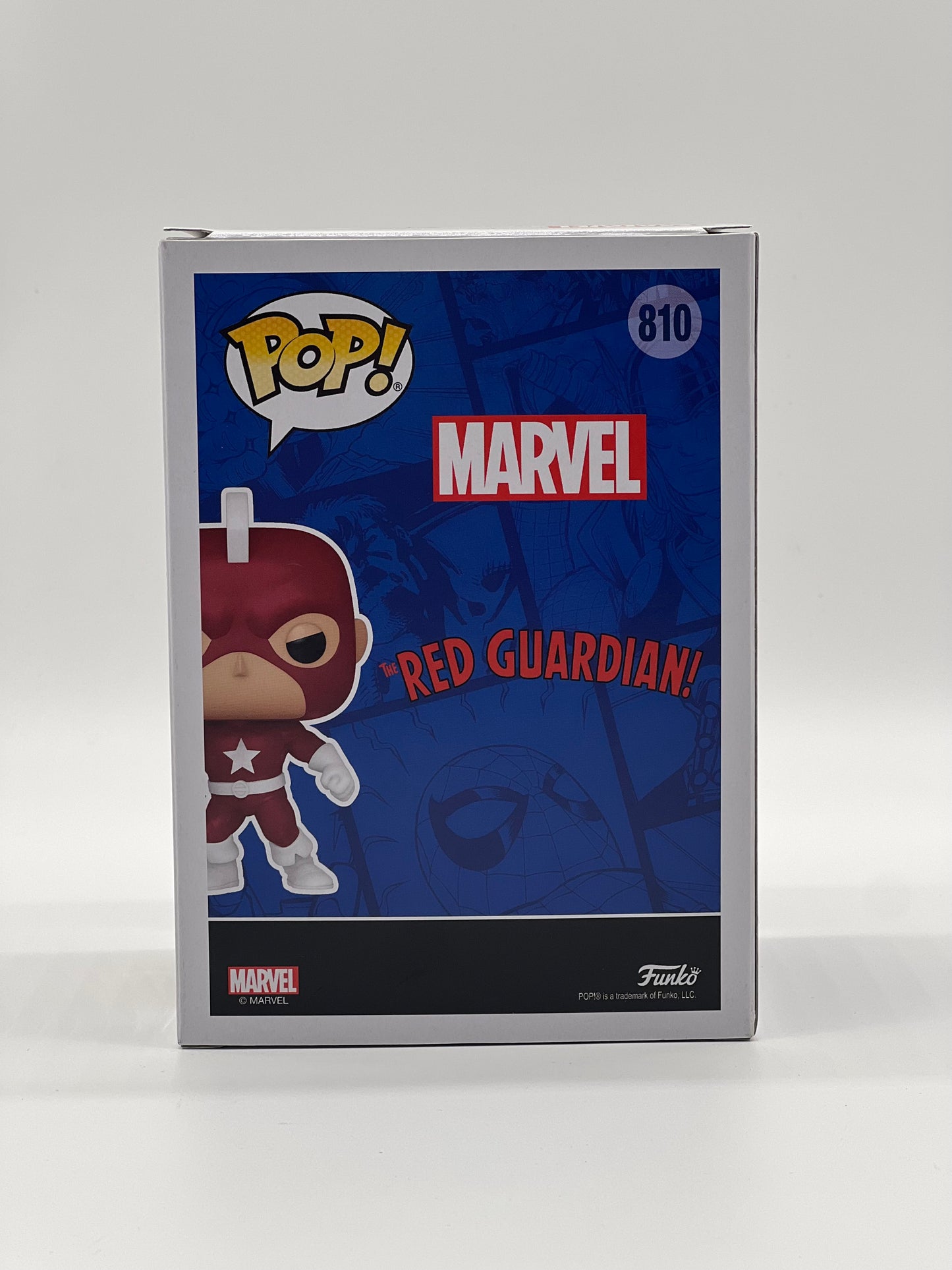 Pop! Marvel 810 Red Guardian Marvel Year Of The Shield Amazon Exclusive