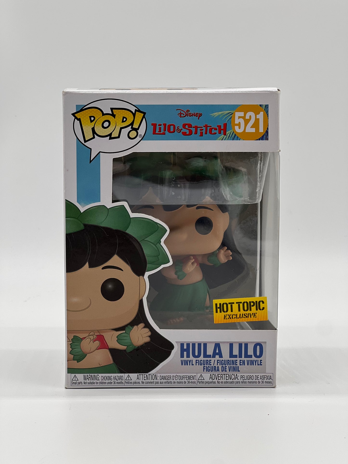 Pop! Disney Lilo & Stitch 521 Hula Lilo HotTopic Exclusive