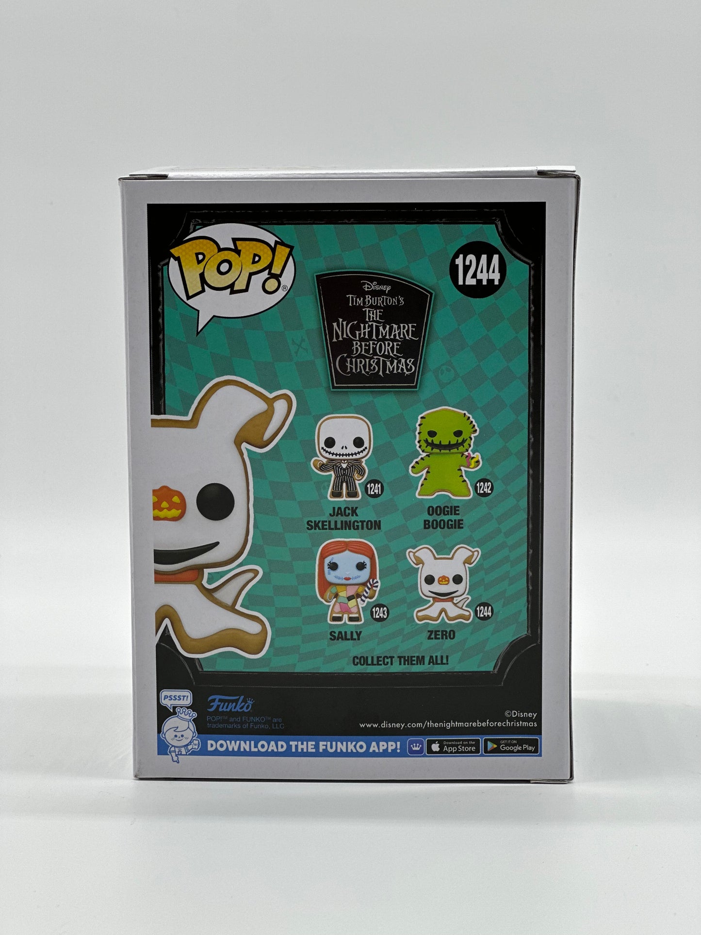 Pop! Disney 1244 Zero Exclusive Drop HotTopic Holiday 2022