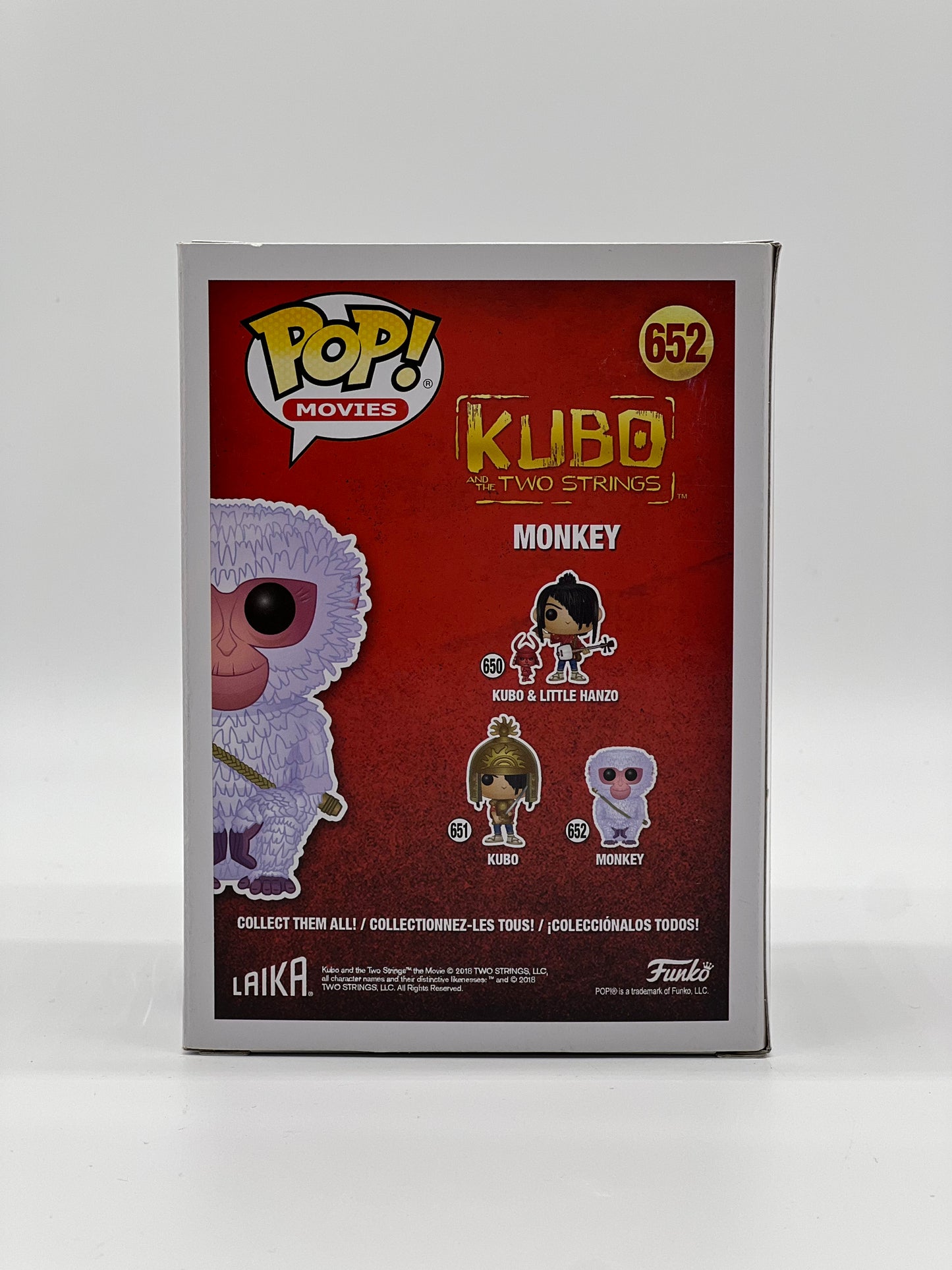 Pop! Movies Kubo And The Two Strings 652 Monkey