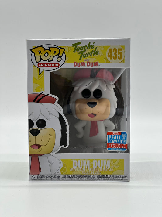 Pop! Animation Touche Turtle And Dum Dum 435 Dum Dum 2018 Fall Convention Exclusive Limited Edition