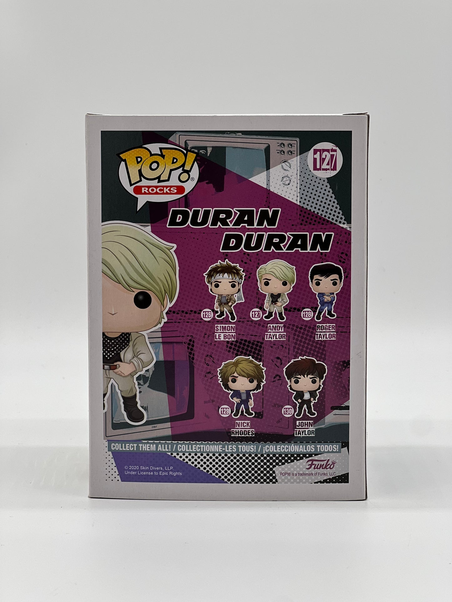 Pop! Rocks Duran Duran 127 Andy Taylor