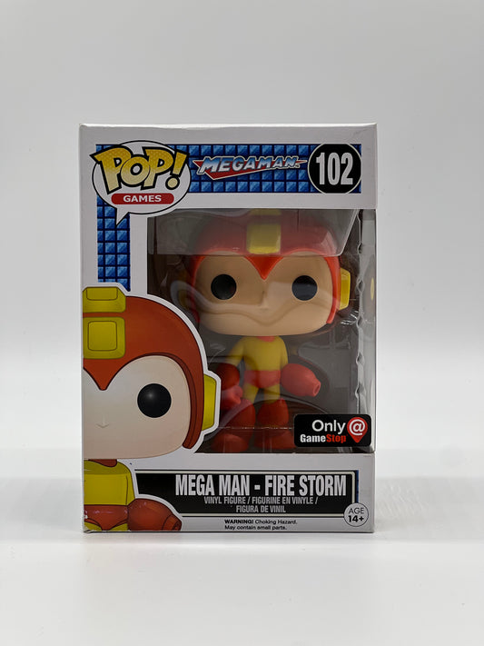 Pop! Games Megaman 102 Mega Man - Fire Storm Only GameStop