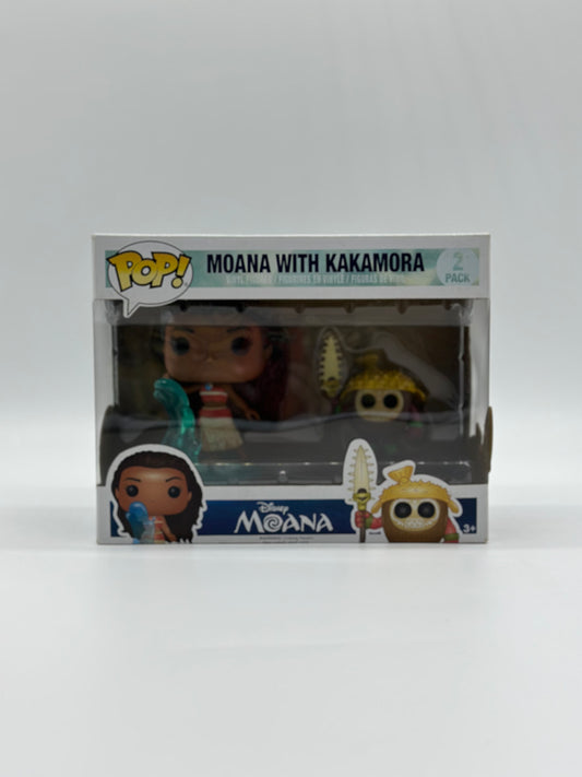 Pop! Disney Moana 2 Pack Moana With Kakamora