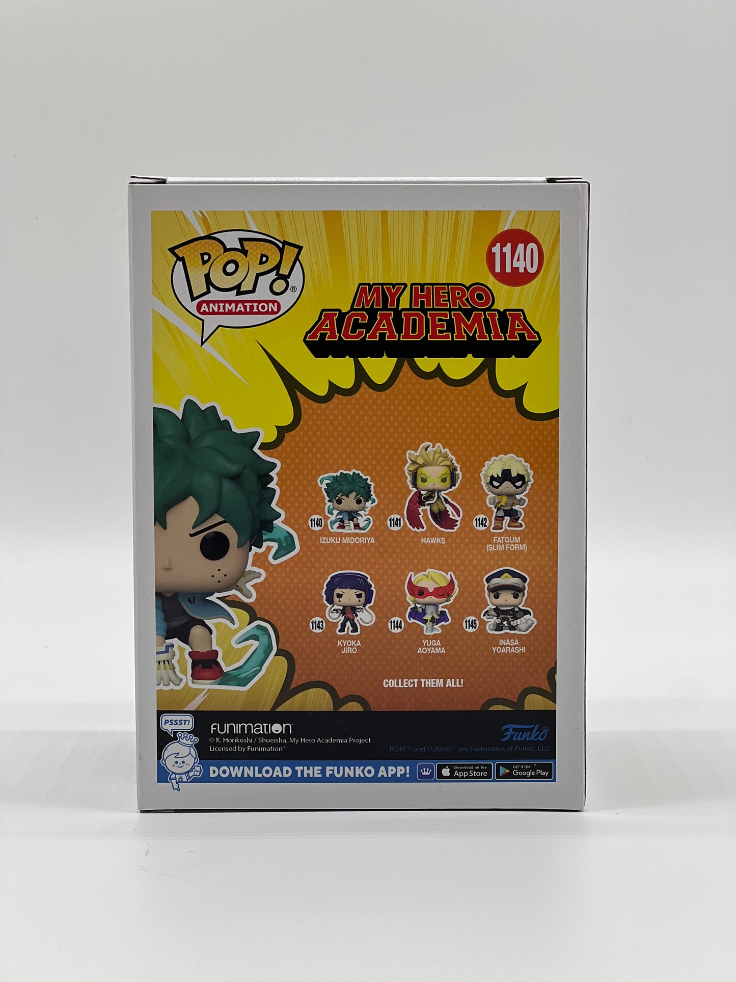 Pop! Animation My Hero Academia 1140 Izuku Midoriya