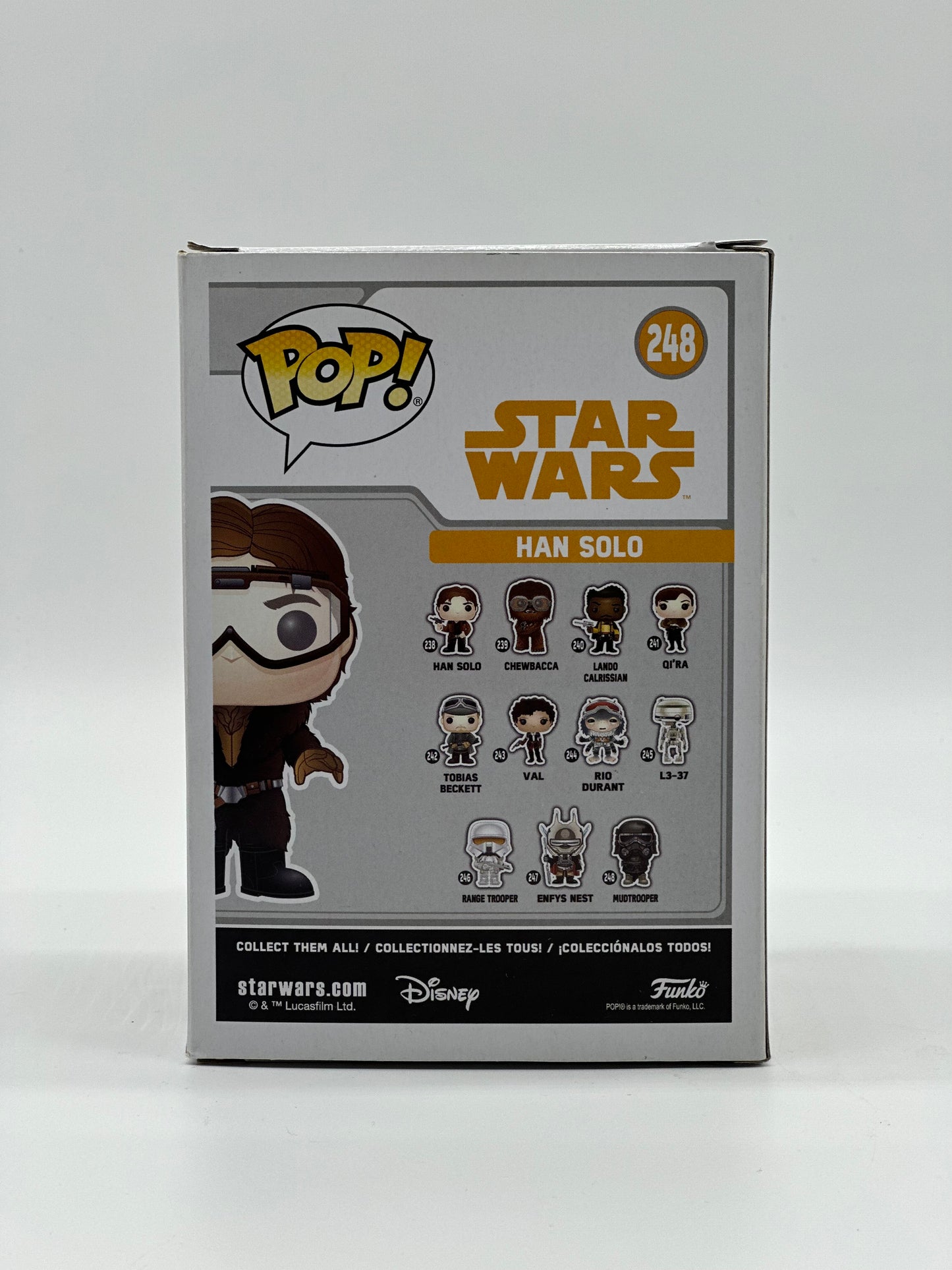 Pop! Star Wars 248 Han Solo Only At Target