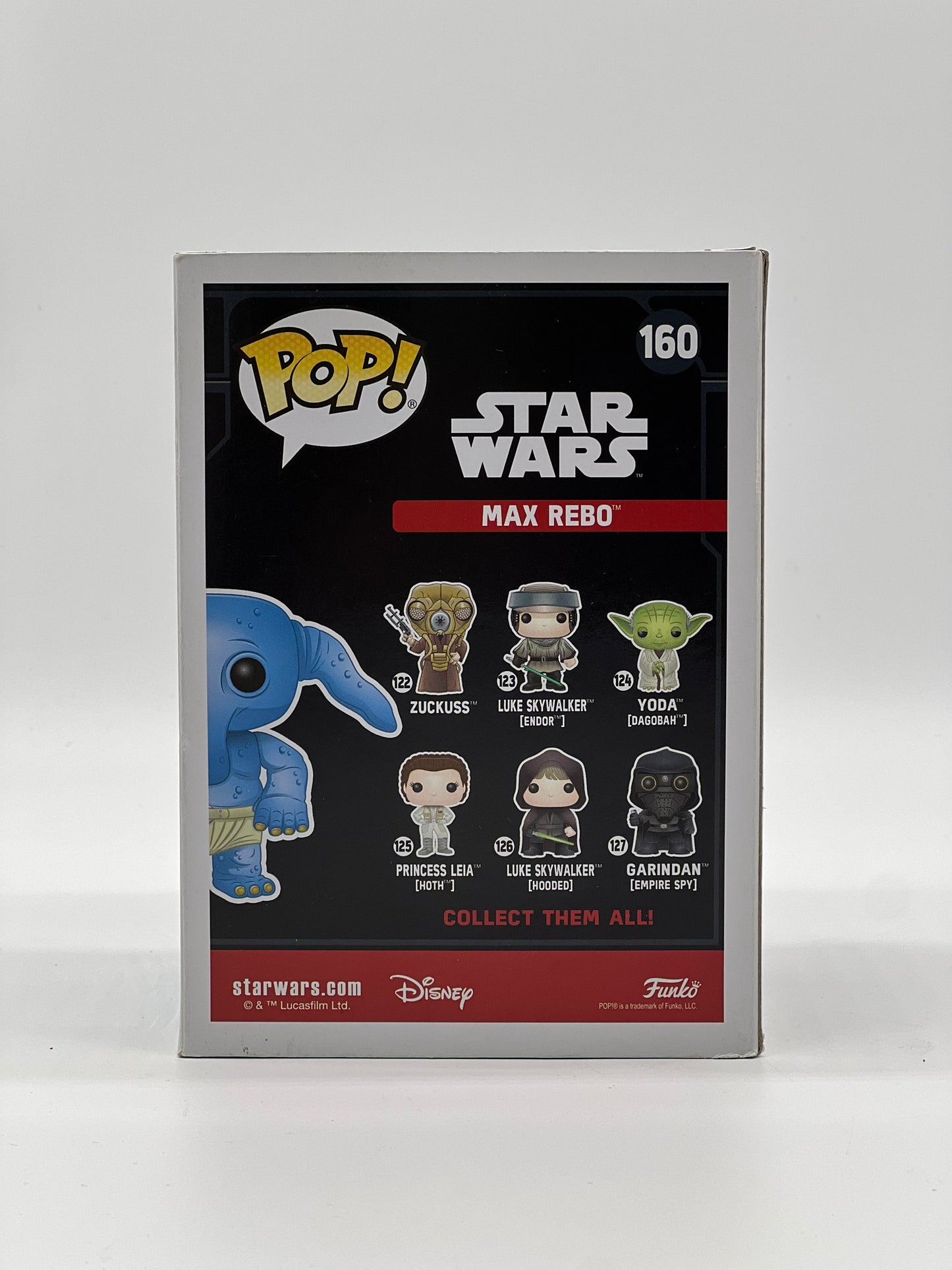 Pop! Star Wars 160 Max Rebo Specialty Series Limited Edition Exclusive