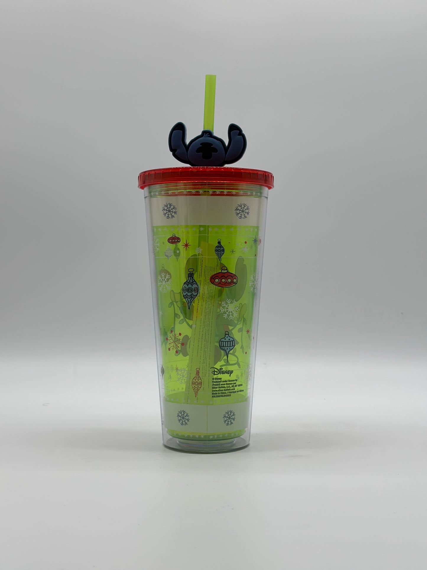 Stitch Christmas Tumbler HotTopic Exclusive