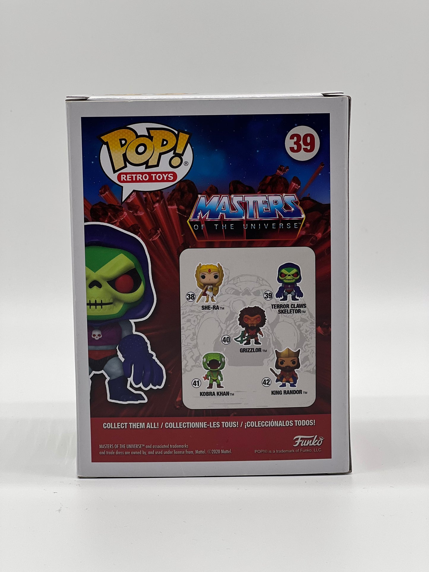 Pop! Retro Toys Masters Of The Universe 39 Terror Claws Skeletor Only At Target