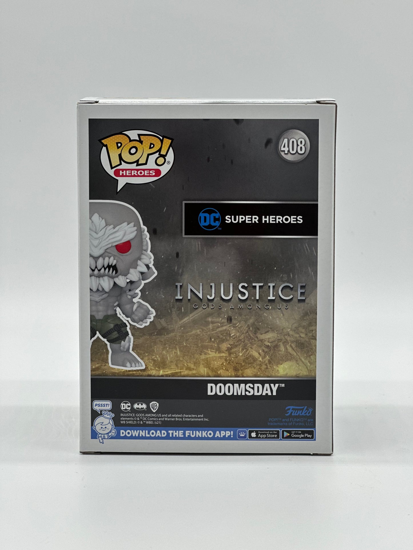 Pop! Heroes Injustice Gods Among Us 408 Doomsday Walgreens Exclusive