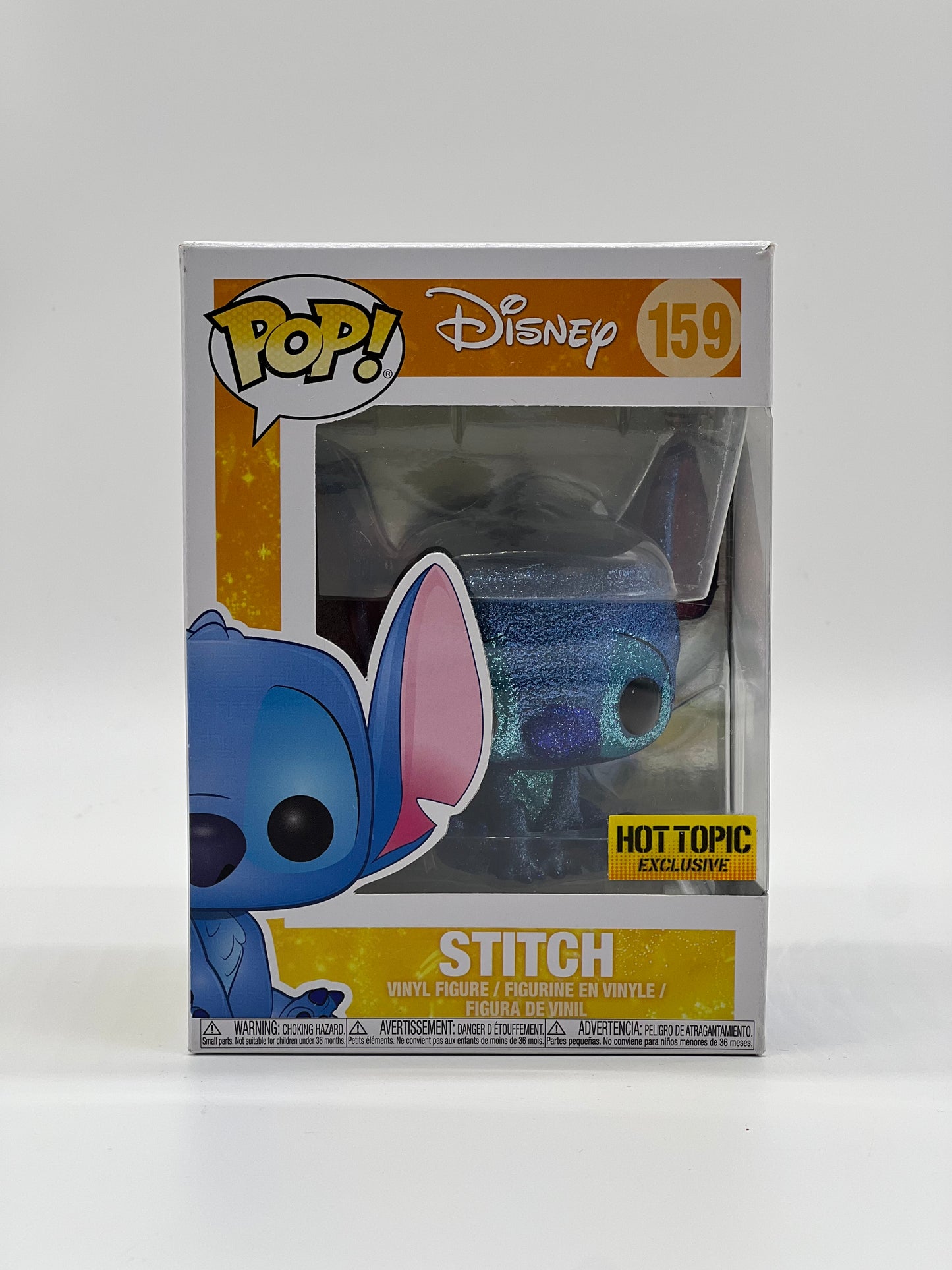 Pop! Disney 159 Stitch Diamond Collection HotTopic Exclusive